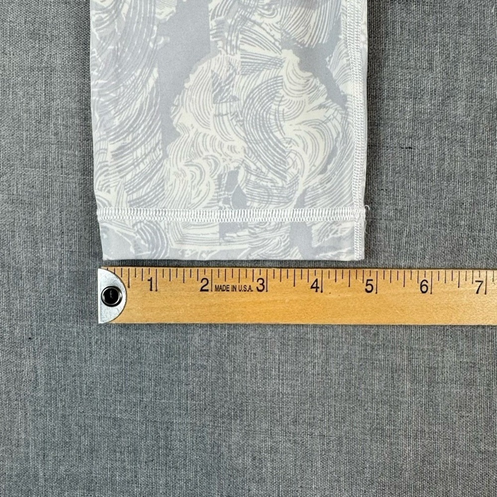 Lululemon Wunder Under Crop High-Rise 21" Womens 4 Tropical Shadow Starlight - Picture 8 of 8